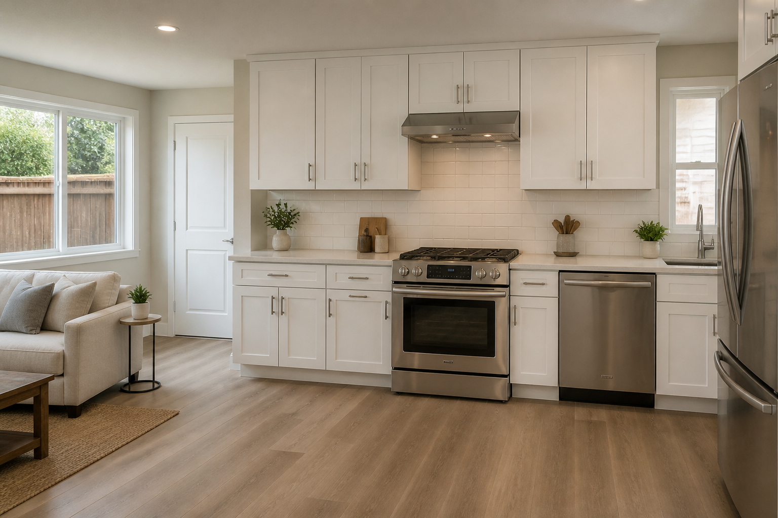 Silver — Mid: Select ADU interior concept visualization
